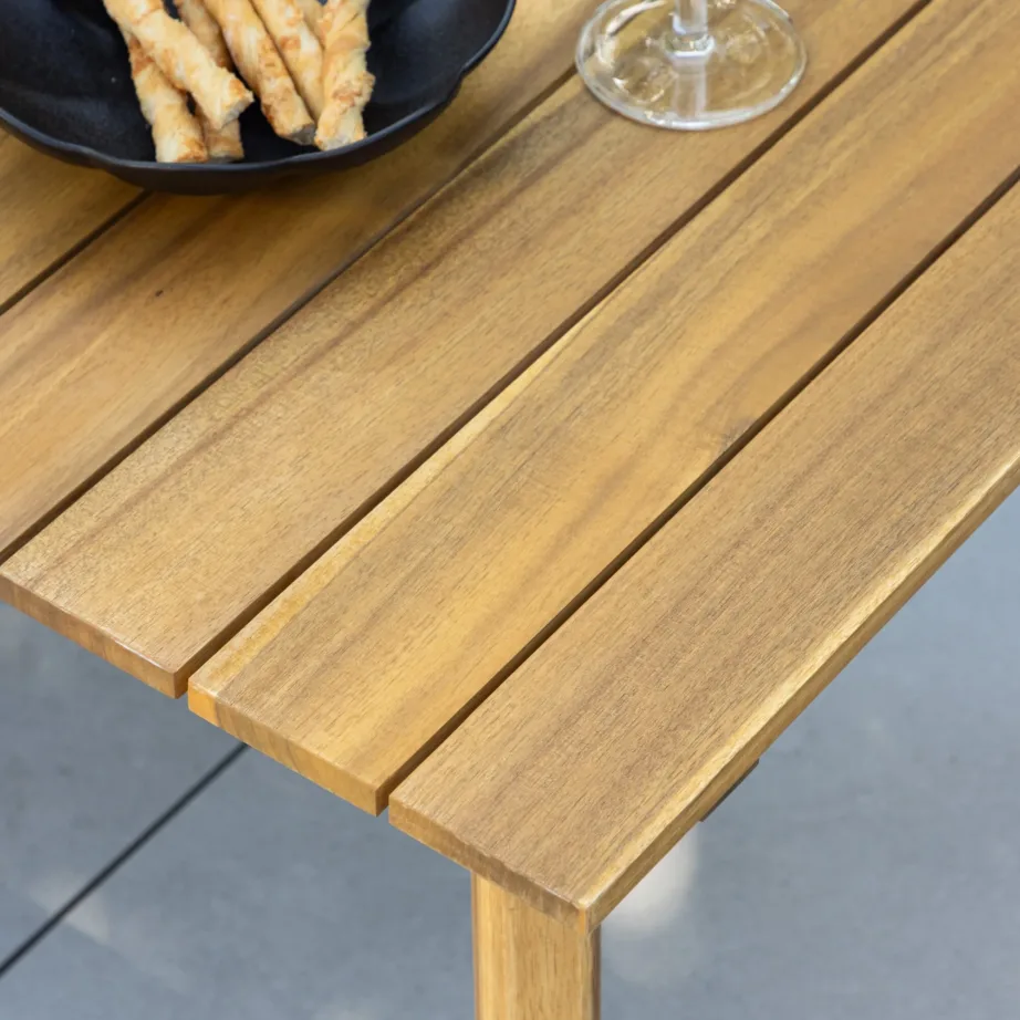 Akaatsiapuidust aiadiivani komplekt Chania, 9326-022 – 7