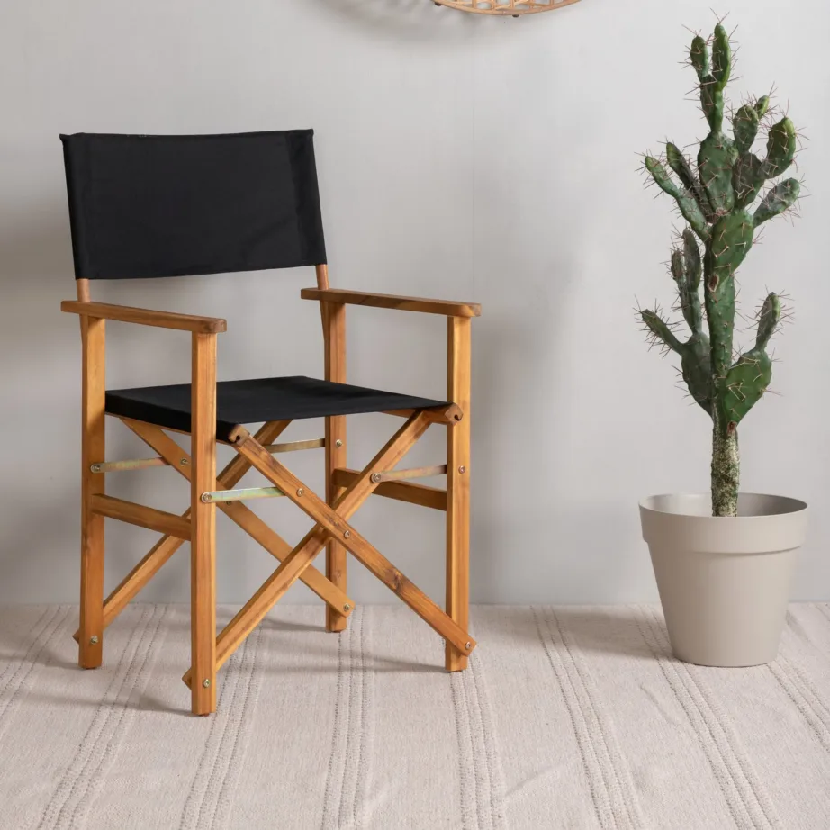 Akaatsiapuidust aiatool Marion, must/naturaalne, 2071-076 – 7