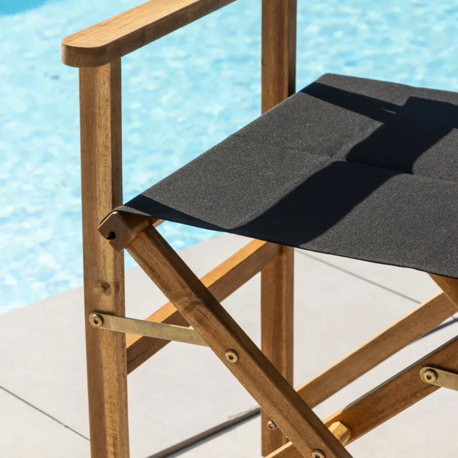 Akaatsiapuidust aiatool Marion, must/naturaalne, 2071-076 – 12