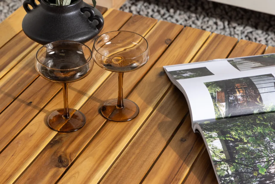 Akaatsiapuidust diivanilaud aeda Penh, naturaalne, 65x100x40, 9582-068 – 8