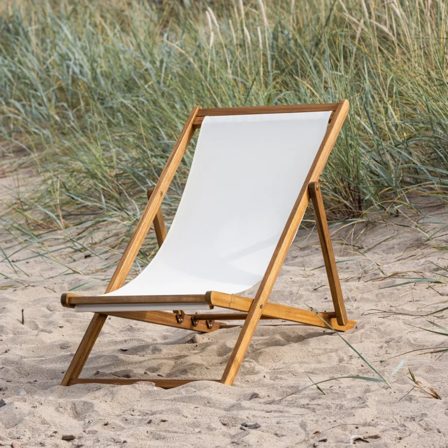 Akaatsiapuidust lamamistool Peachy, nature/beige, 2068-102 – 6