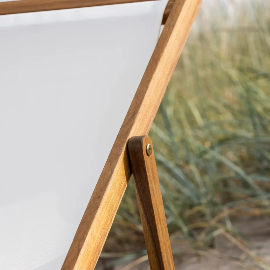 Akaatsiapuidust lamamistool Peachy, nature/beige, 2068-102 – 8