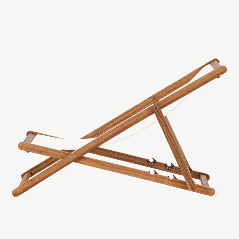 Akaatsiapuidust lamamistool Peachy, nature/beige, 2068-102 2068-102