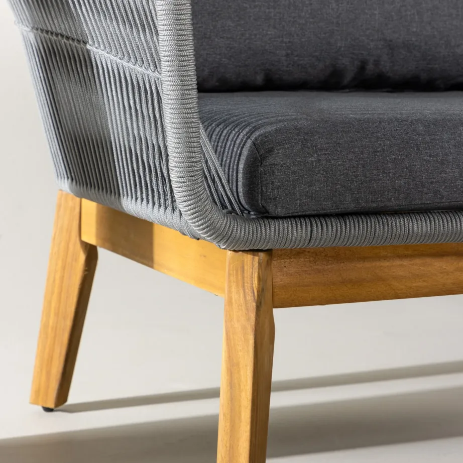 Akaatsiapuidust nurgadiivani komplekt Chania, 9329-013 – 10