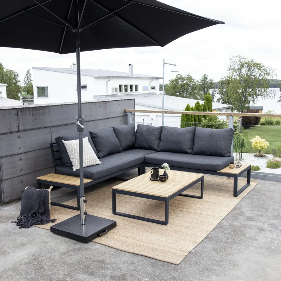 Akaatsiapuidust nurgadiivani komplekt Panama, 9560-068 – 6