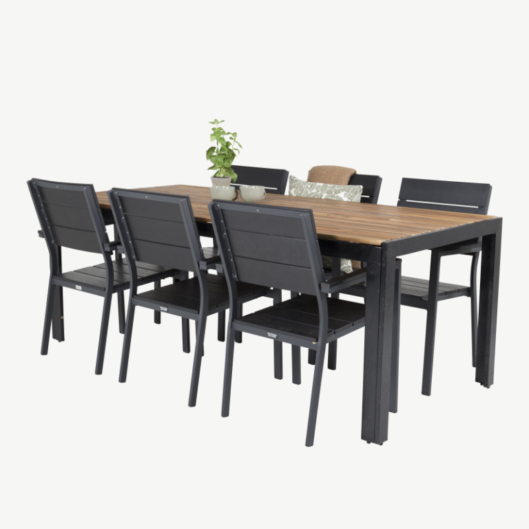 Akaatsiapuidust aia söögilaua komplekt Bois, GR18370 GR18370