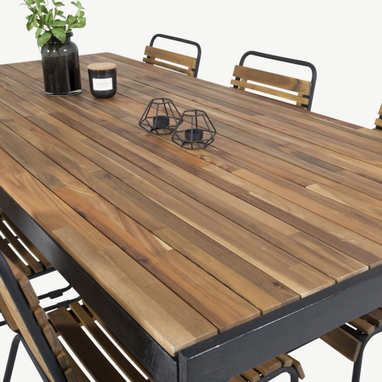 Akaatsiast aia söögilaua komplekt Bois, GR18363 GR18363