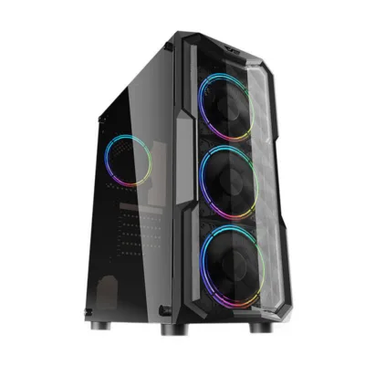 Akrüül arvutikorpus Darkflash Aquarius Acrylic (ATX, akrüülpaneelid, USB 3.0 tugi)