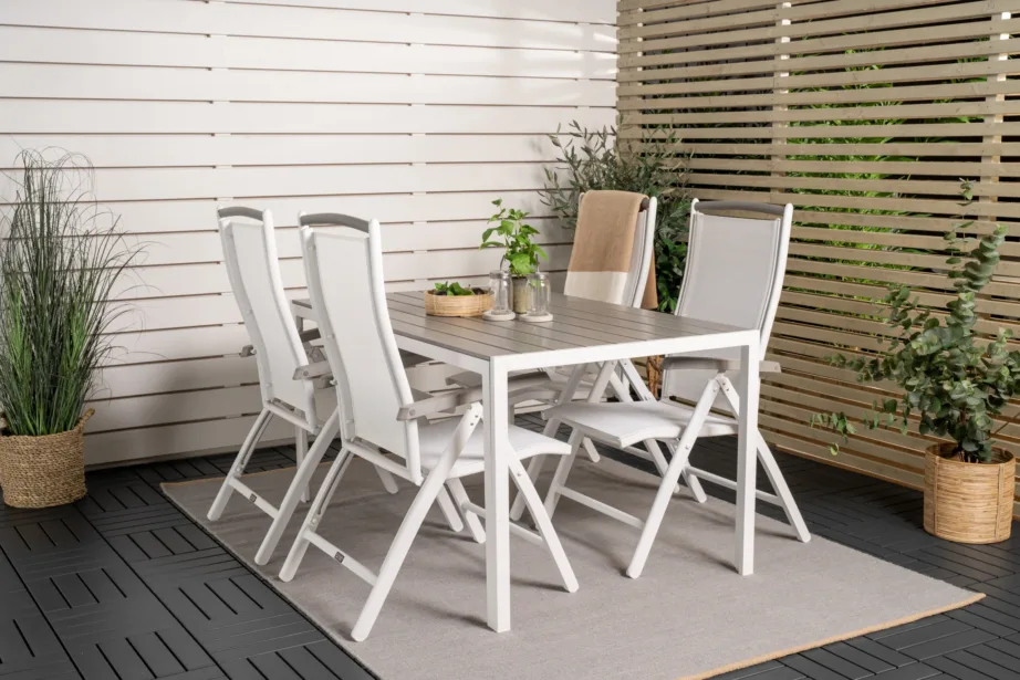 Alumiiniumist aia söögilaua komplekt Break Albany, GR18315 – 4