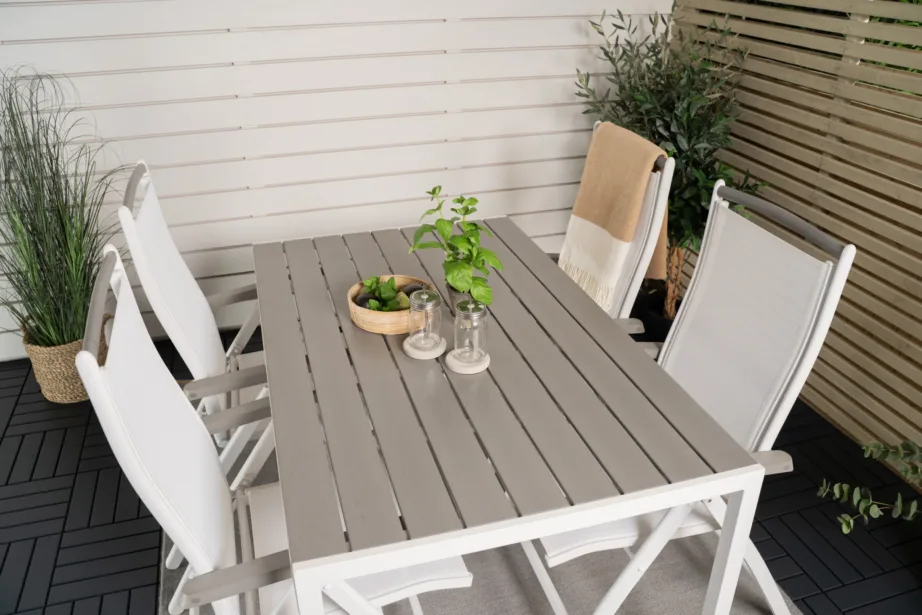 Alumiiniumist aia söögilaua komplekt Break Albany, GR18315 – 5