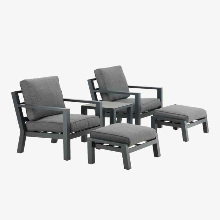 Alumiiniumist aia lounge komplekt Barcelona, 1028-408 1028-408