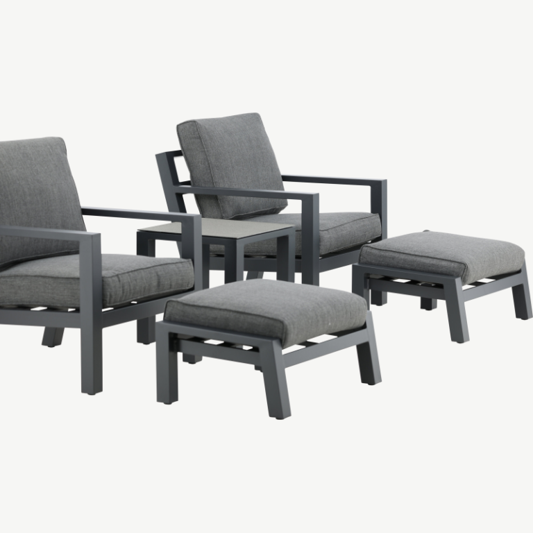 Alumiiniumist aia lounge komplekt Barcelona, 1028-408 1028-408