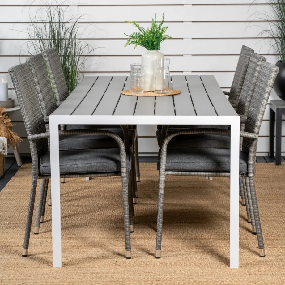 Alumiiniumist aia söögilaua komplekt Break-Anna, GR18745 – 6