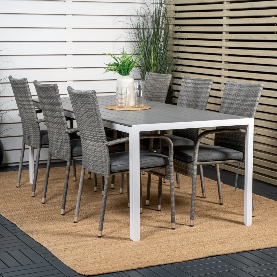 Alumiiniumist aia söögilaua komplekt Break-Anna, GR18745 – 7