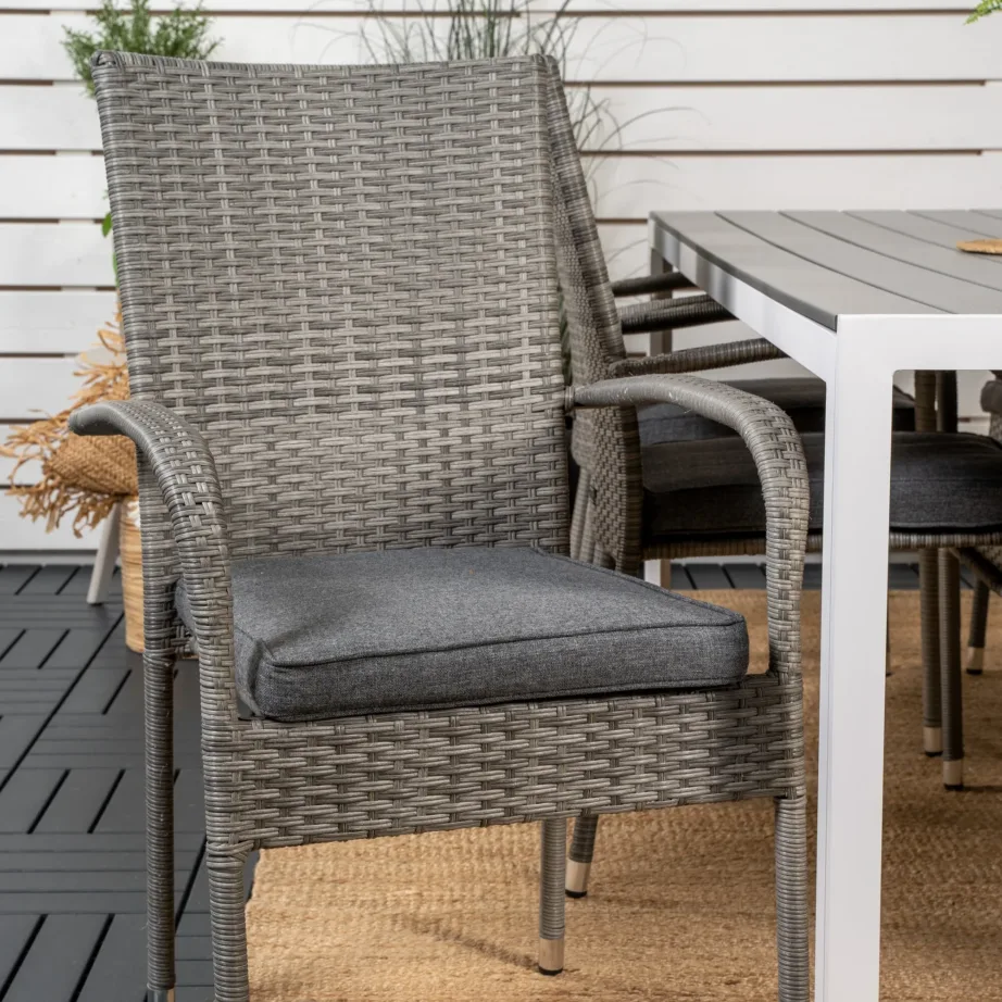 Alumiiniumist aia söögilaua komplekt Break-Anna, GR18745 – 9