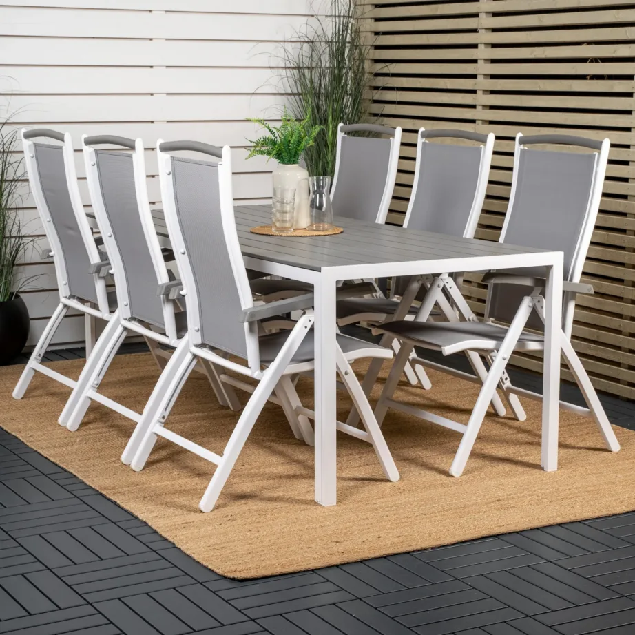 Alumiiniumist aia söögilaua komplekt Break, GR18744 – 7