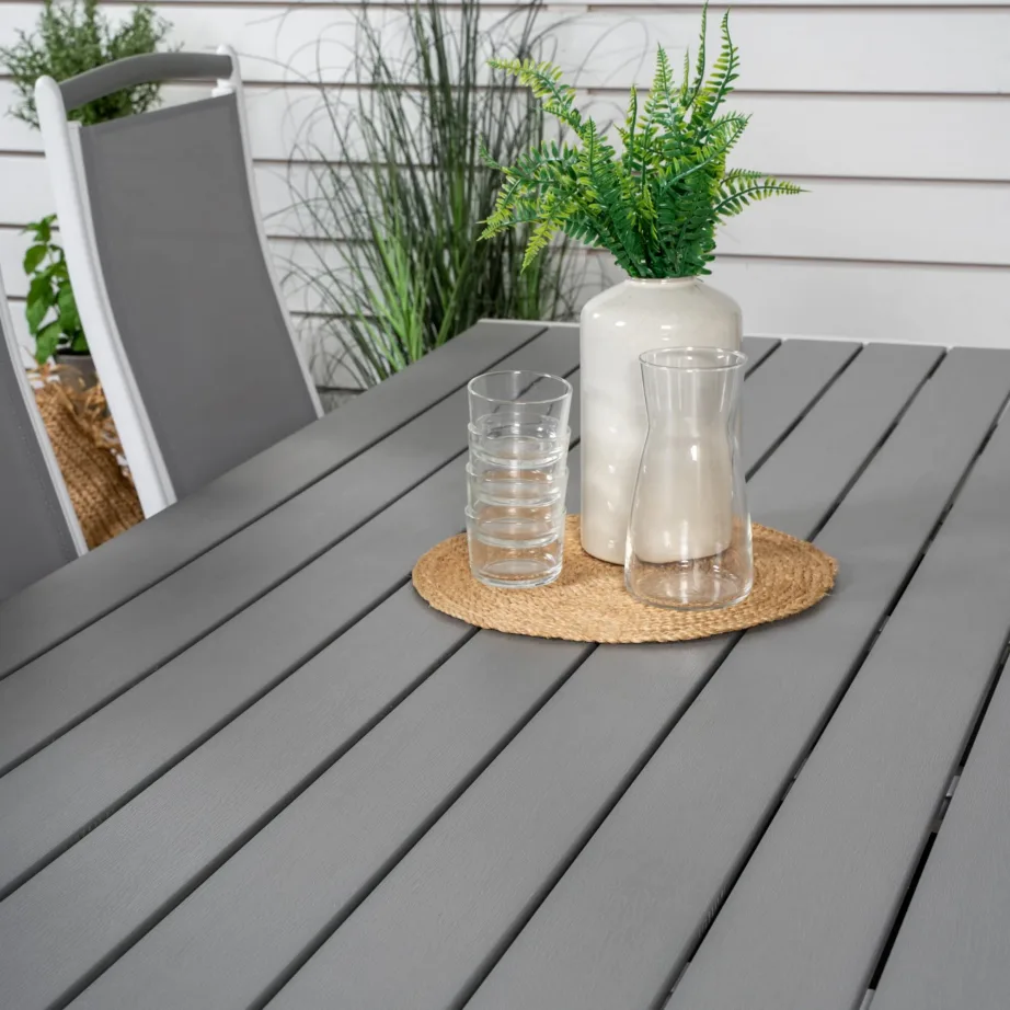 Alumiiniumist aia söögilaua komplekt Break, GR18744 – 9