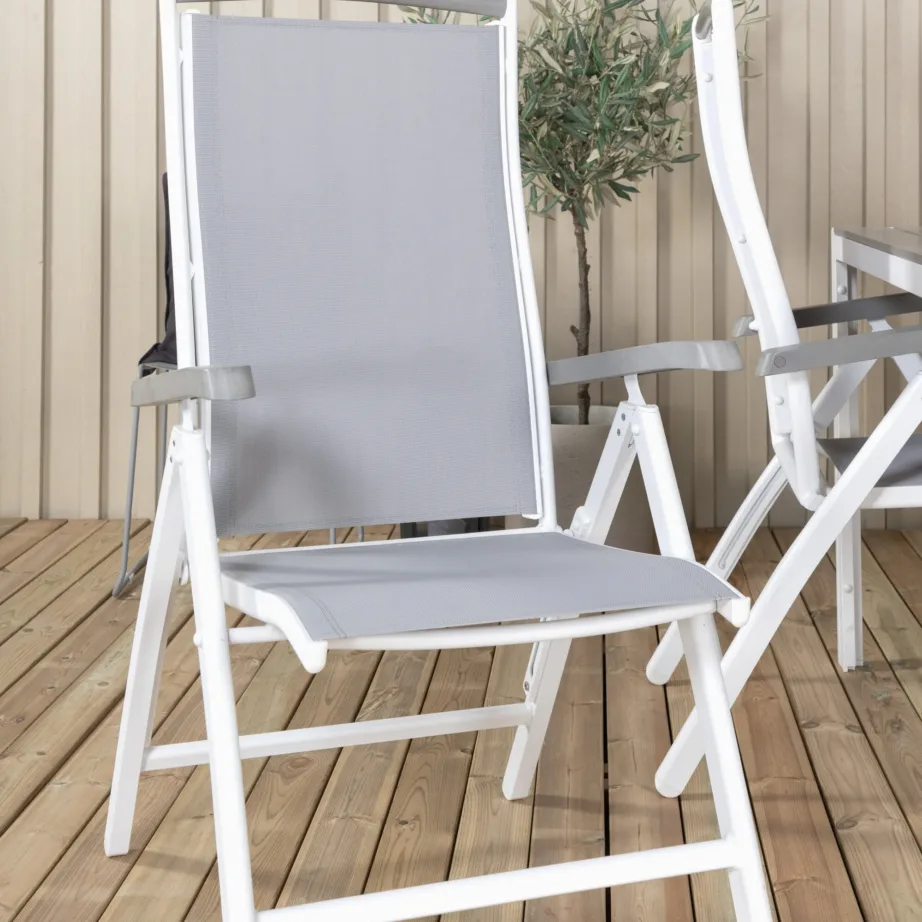 Alumiiniumist aia söögilaua komplekt Break Albany, 150×90, GR18314 – 9