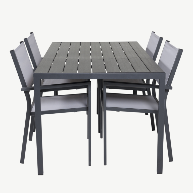 Alumiiniumist aia söögilaua komplekt Break/Copacabana, 150x90, GR18321 GR18321