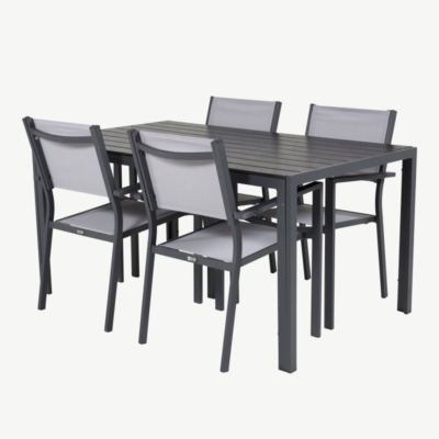 Alumiiniumist aia söögilaua komplekt Break/Copacabana, 150x90, GR18321 GR18321