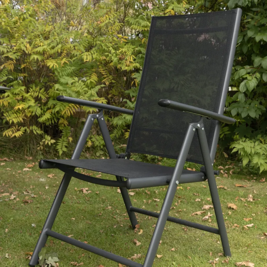 Aiamööbli komplekt, aialaud, 6 tooli ja päikesevari Brekki, 2051-408 – 9