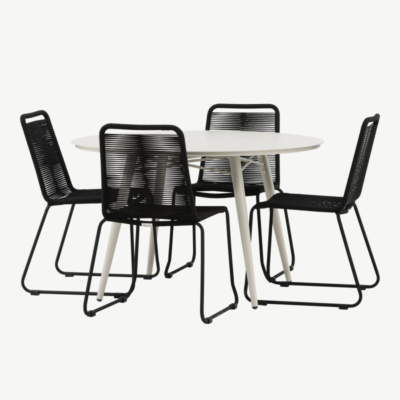 Alumiiniumist aia söögilaua komplekt Lina/Lindos, 200x90, GR22738 GR22738