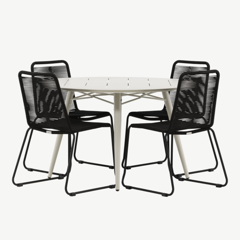 Alumiiniumist aia söögilaua komplekt Lina/Lindos, 200x90, GR22738 GR22738