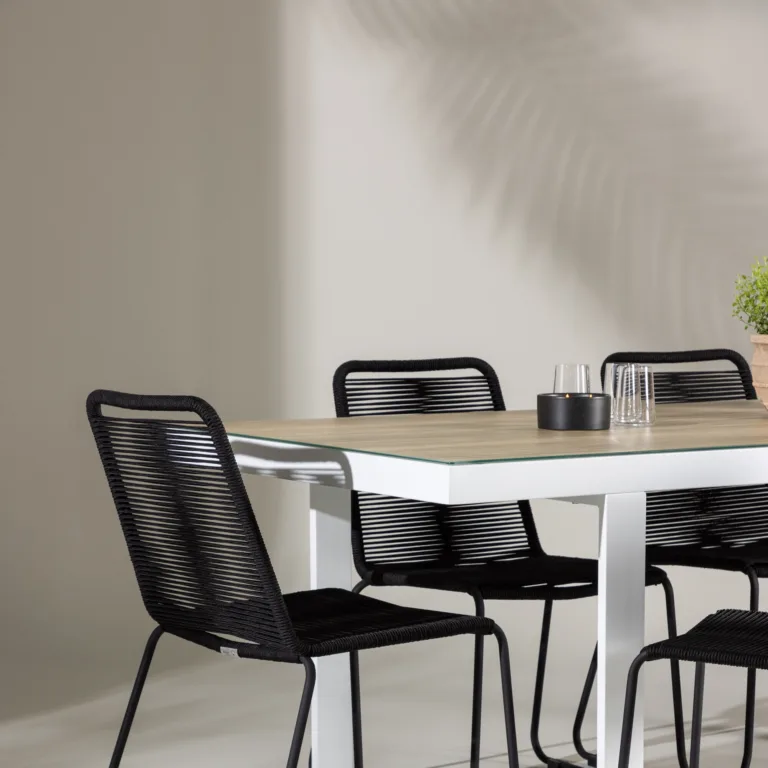 Alumiiniumist aia söögilaua komplekt Lindos/Merlo, GR24324 GR24324