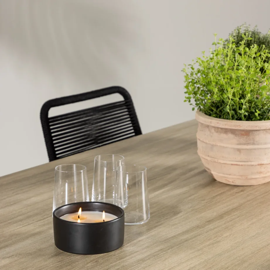 Alumiiniumist aia söögilaua komplekt Lindos/Merlo, GR24324 – 9