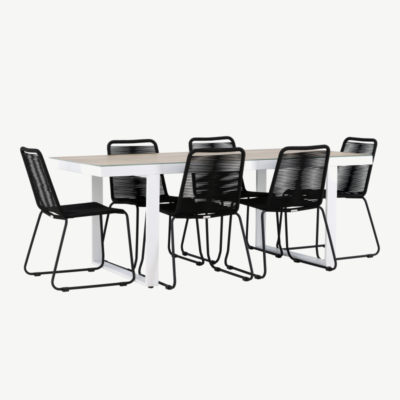 Alumiiniumist aia söögilaua komplekt Lindos/Merlo, GR24324 GR24324