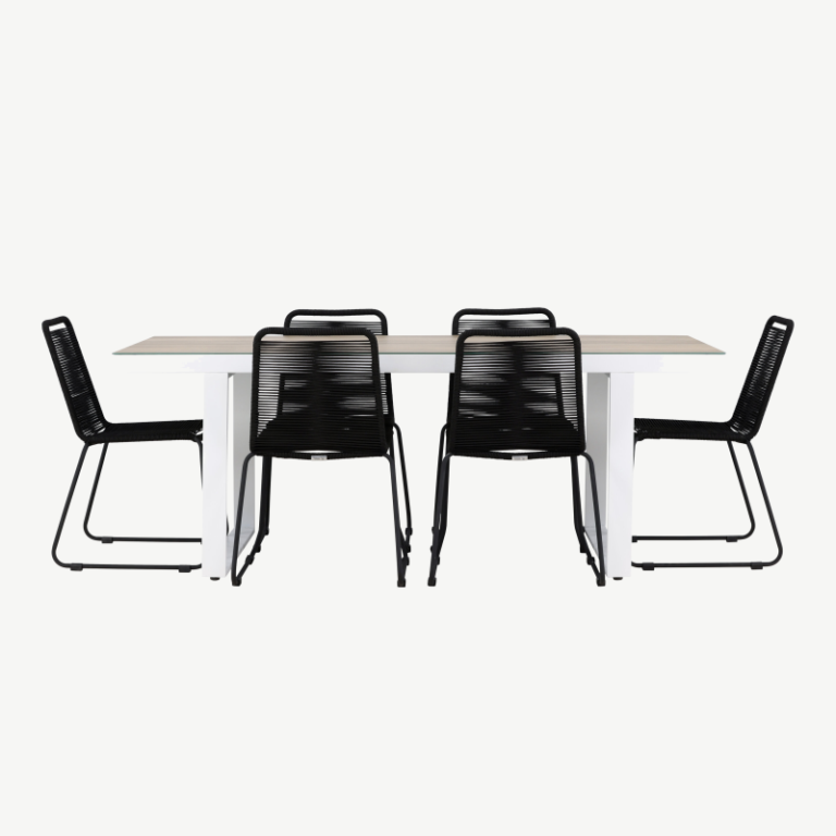 Alumiiniumist aia söögilaua komplekt Lindos/Merlo, GR24324 GR24324