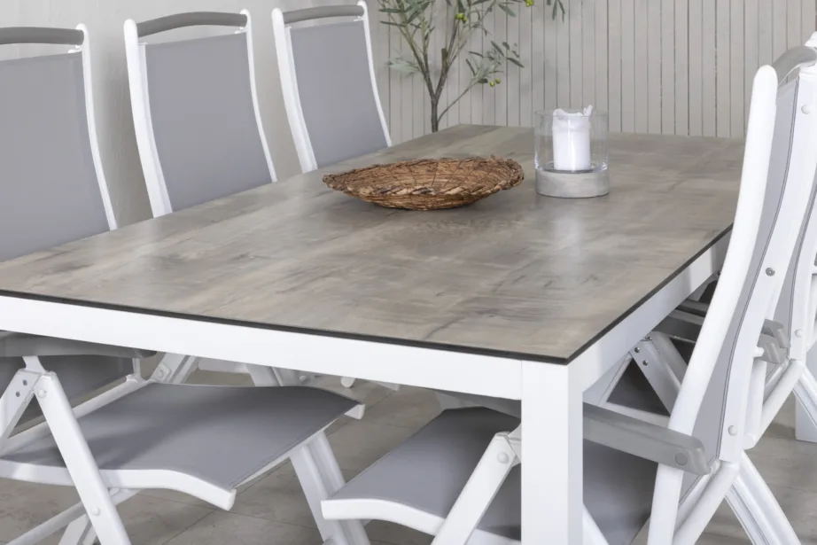 Alumiiniumist aia söögilaua komplekt Llama, GR18377 – 9