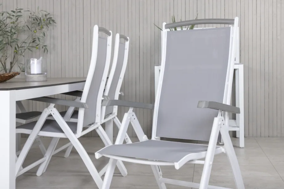 Alumiiniumist aia söögilaua komplekt Llama, GR18377 – 10