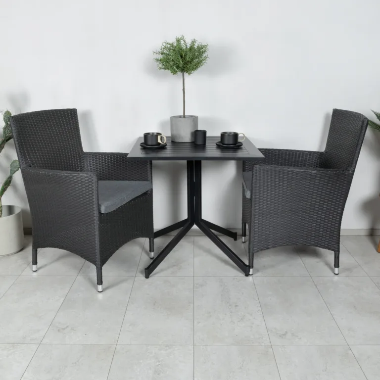 Alumiiniumist aia söögilaua komplekt Malin, GR21362 GR21362