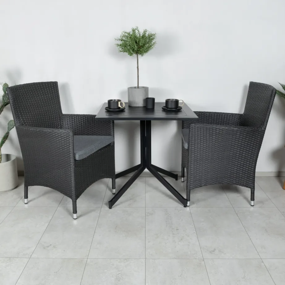 Alumiiniumist aia söögilaua komplekt Malin, GR21362 – 5