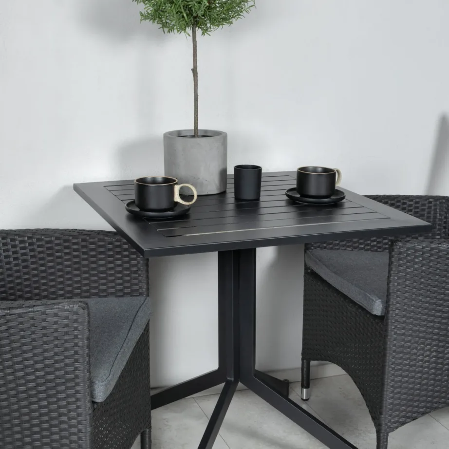 Alumiiniumist aia söögilaua komplekt Malin, GR21362 – 7