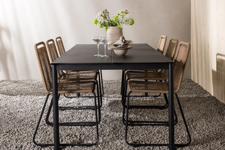 Alumiiniumist aia söögilaua komplekt Modena Lindos, GR22720 – 7