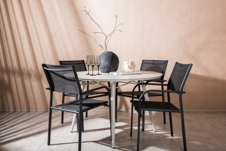 Alumiiniumist aia söögilaua komplekt Santorini, GR22741 GR22741
