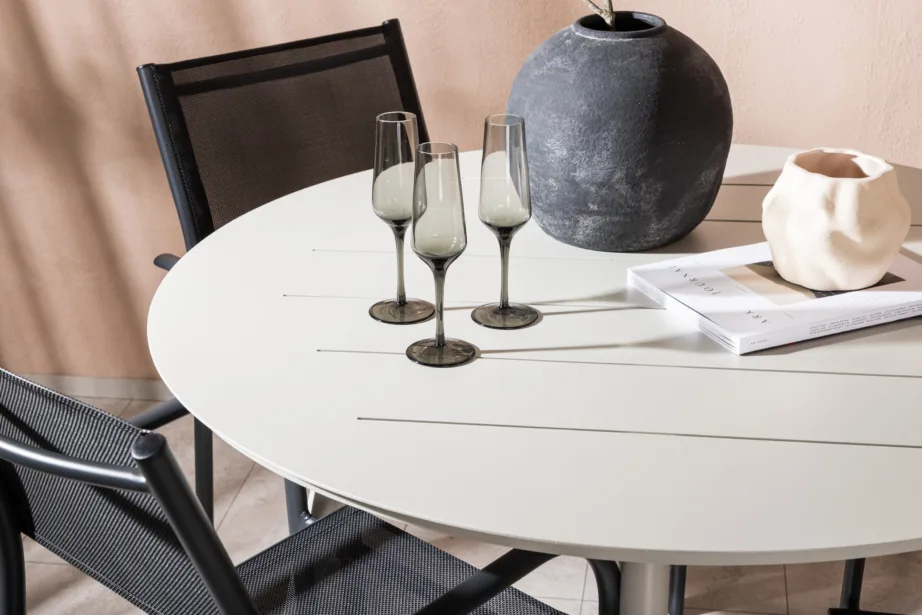 Alumiiniumist aia söögilaua komplekt Santorini, GR22741 – 8