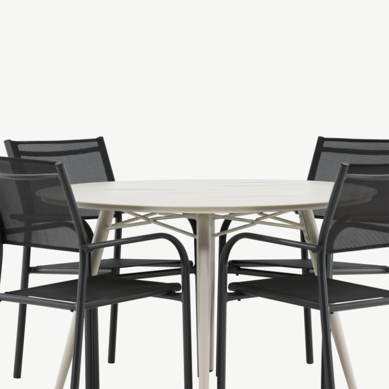 Alumiiniumist aia söögilaua komplekt Santorini, GR22741 GR22741
