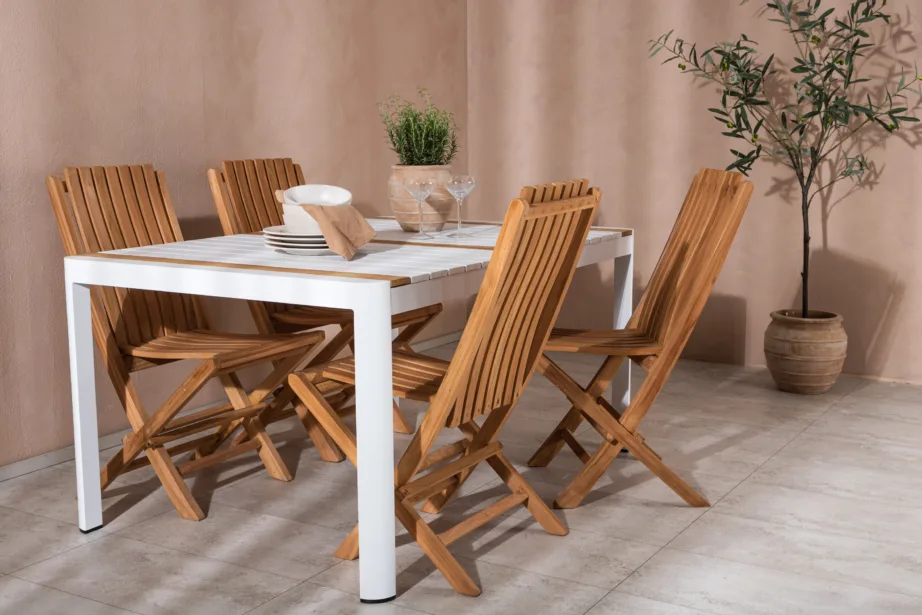 Alumiiniumist aia söögilaua komplekt Togo, GR22743 – 6