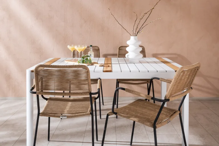 Alumiiniumist aia söögilaua komplekt Togo Lindos, GR22747 GR22747