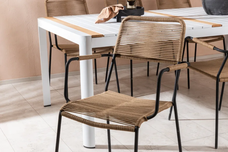 Alumiiniumist aia söögilaua komplekt Togo Lindos, GR22754 – 8