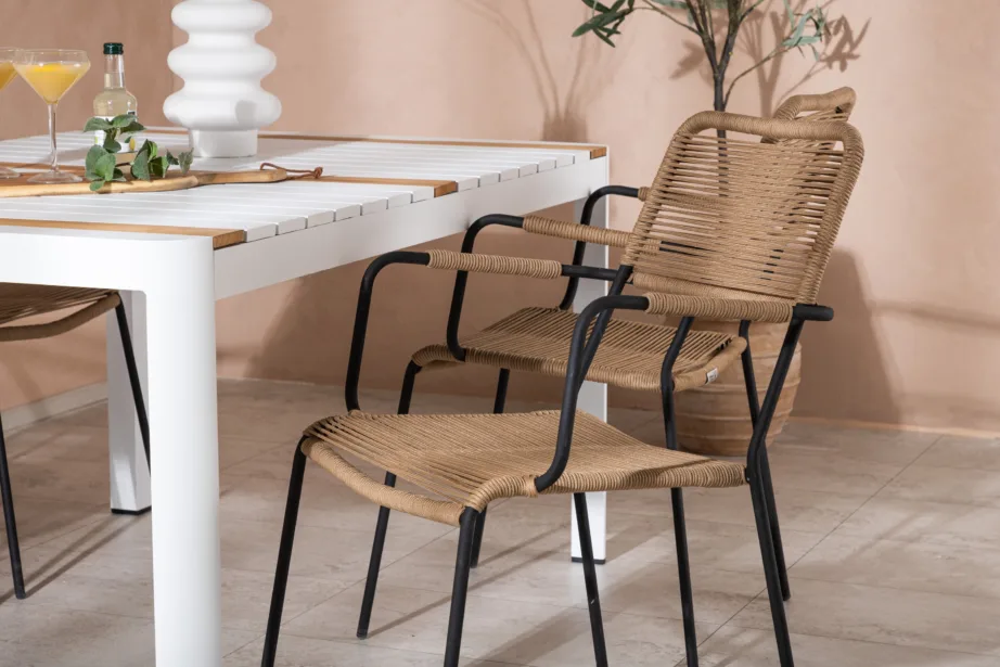 Alumiiniumist aia söögilaua komplekt Togo Lindos, GR22747 – 8