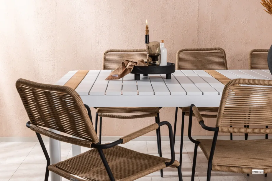 Alumiiniumist aia söögilaua komplekt Togo Lindos, GR22754 – 11