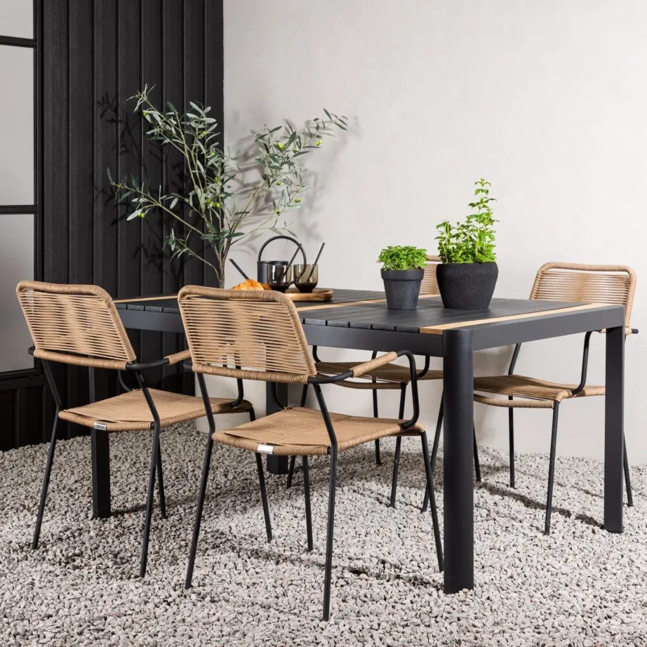 Alumiiniumist aia söögilaua komplekt Togo Lindos, GR22760 – 7