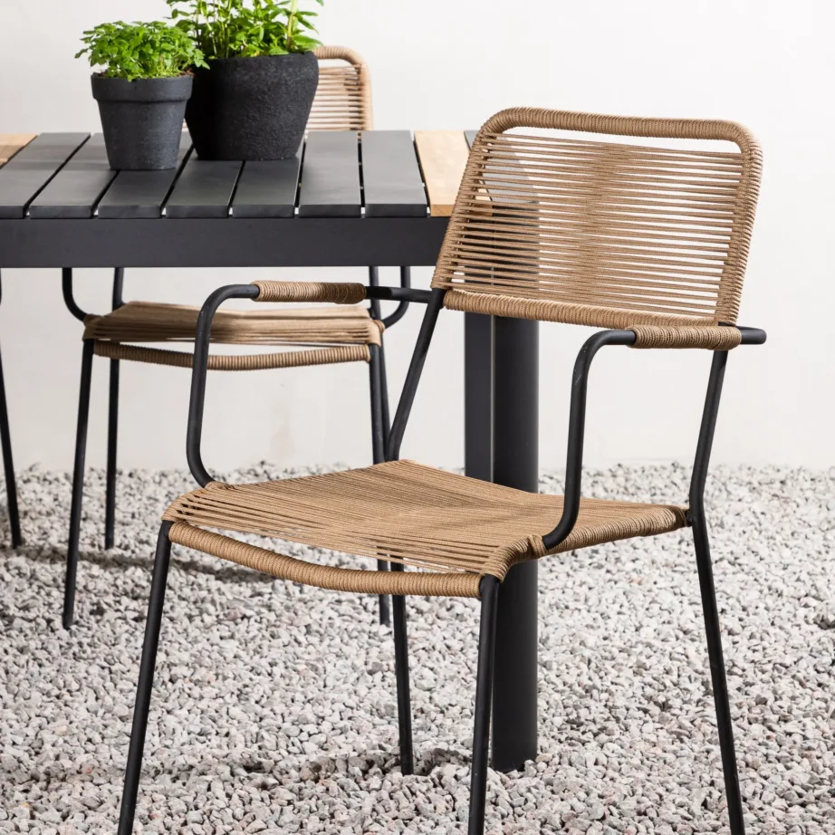 Alumiiniumist aia söögilaua komplekt Togo Lindos, GR22760 – 9