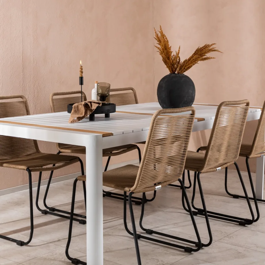 Alumiiniumist aia söögilaua komplekt Togo Lindos, GR22753 – 11