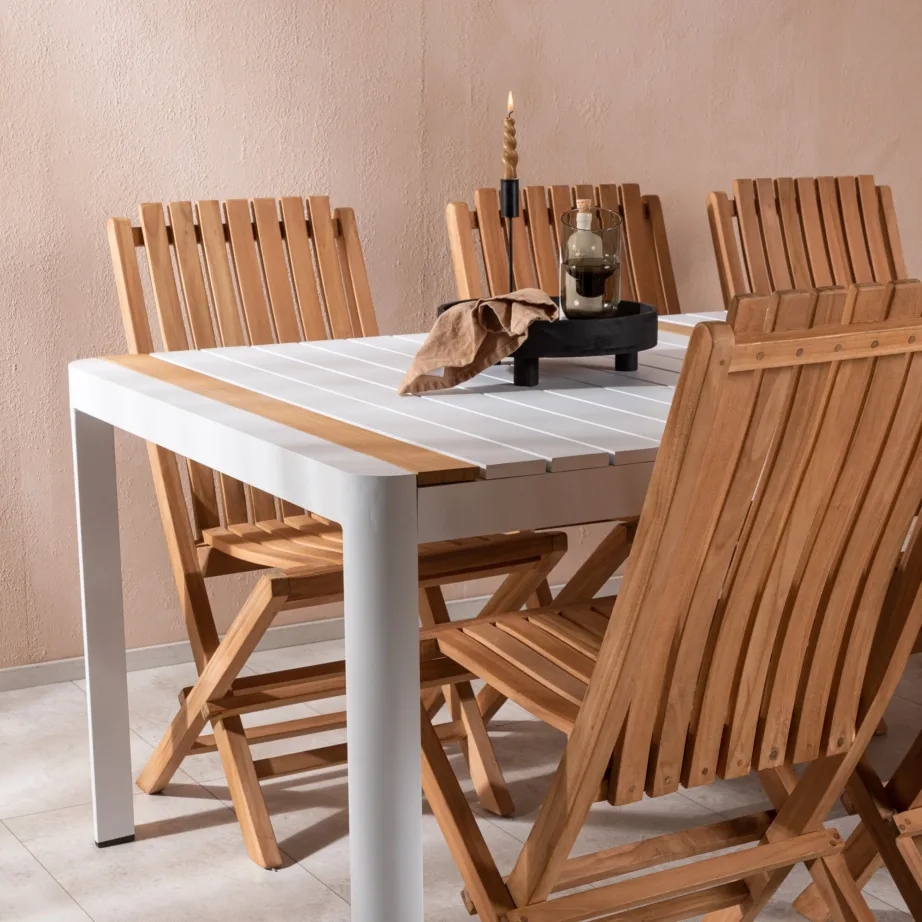 Alumiiniumist aia söögilaua komplekt Togo/Ghana, GR22750 – 7