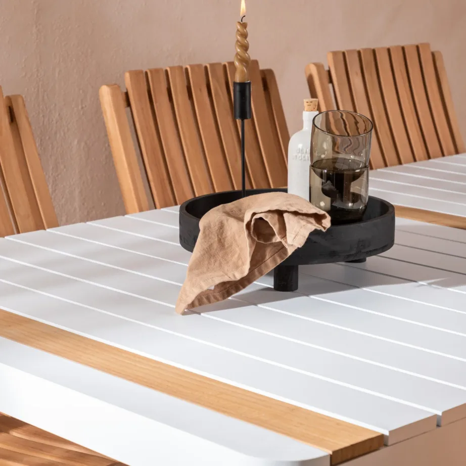 Alumiiniumist aia söögilaua komplekt Togo/Ghana, GR22750 – 8